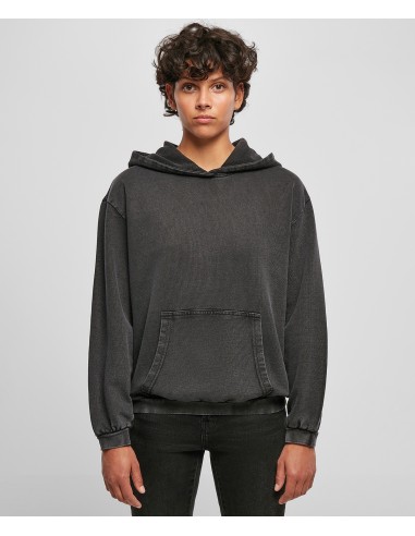 B-BY194-Ladies Acid Washed Oversize Hoody